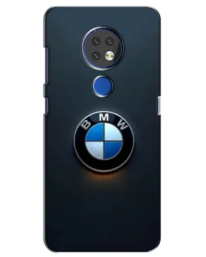 Чехол для Nokia 7.2 с картинкой «Логотип BMW — минимализм»