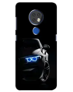 Чехол для Nokia 7.2 с картинкой «BMW — ночной взгляд» Чехол для Nokia 7.2 с картинкой «BMW — ночной взгляд»