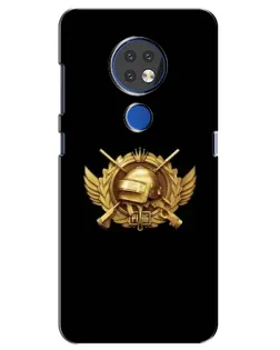Чохол для Nokia 7.2 з картинкою «PUBG — помаранчевий градієнт» Чохол для Nokia 7.2 з картинкою «PUBG — помаранчевий градієнт»