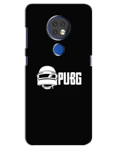 Чохол для Nokia 7.2 з картинкою «PUBG — класичний лого»