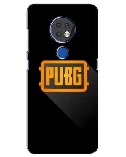 Чохол для Nokia 7.2 з картинкою «PUBG — рамка лого»