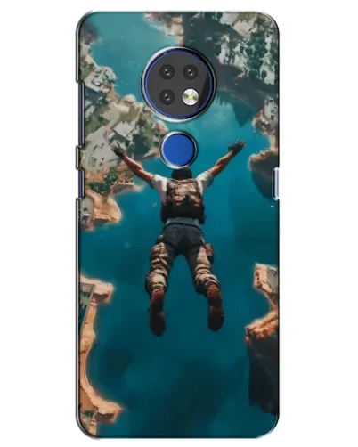Чохол для Nokia 7.2 з картинкою «PUBG — вільне падіння»