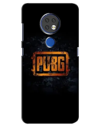 Чохол для Nokia 7.2 з картинкою «PUBG — золотий логотип»