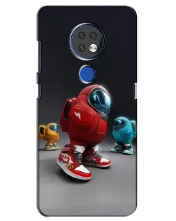 Чохол для Nokia 7.2 з картинкою «Among Us — 3D стиль» Чохол для Nokia 7.2 з картинкою «Among Us — 3D стиль»