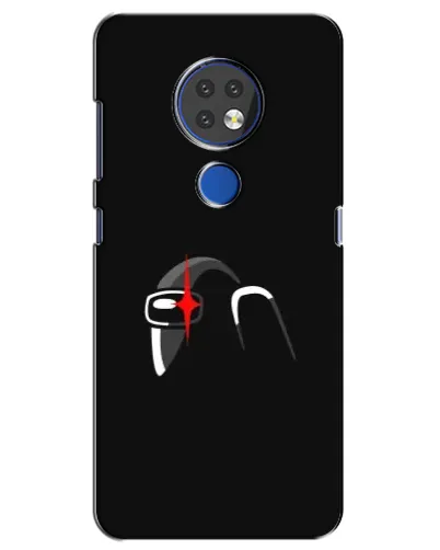 Чехол для Nokia 7.2 с картинкой «Among Us шлем»