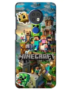 Чохол для Nokia 7.2 з картинкою «Замок Minecraft» Чохол для Nokia 7.2 з картинкою «Замок Minecraft»