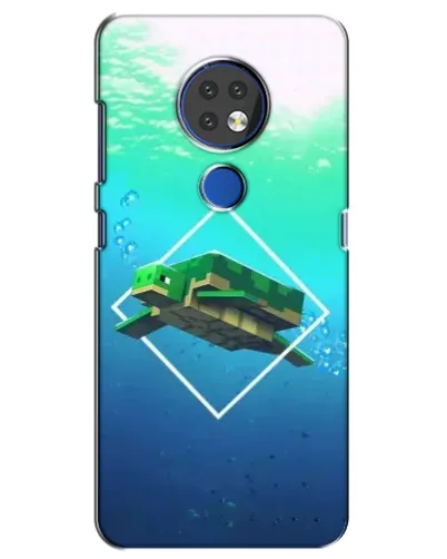 Чохол для Nokia 7.2 з картинкою «Черепаха Minecraft» Чохол для Nokia 7.2 з картинкою «Черепаха Minecraft»