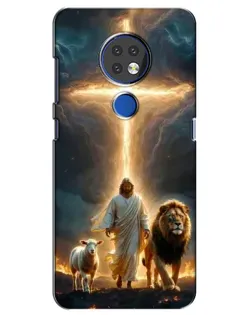 Чохол для Nokia 7.2 з картинкою «Лев Юди та Світло»