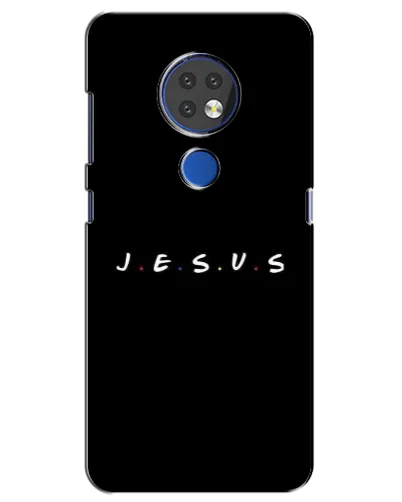 Чохол для Nokia 7.2 з картинкою «Крапки віри J.E.S.U.S.» Чохол для Nokia 7.2 з картинкою «Крапки віри J.E.S.U.S.»