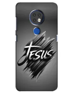 Чохол для Nokia 7.2 з картинкою «Напис Jesus Graffiti»