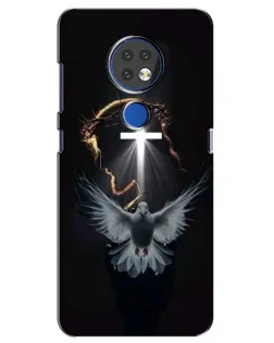 Чохол для Nokia 7.2 з картинкою «Голуб та Світло»