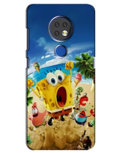 Чехол для Nokia 7.2 с картинкой «Развлечения на пляже»