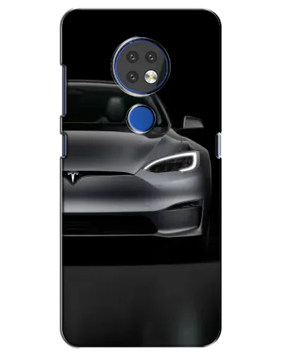 Чехол для Nokia 7.2 с картинкой «Tesla Model S Look»