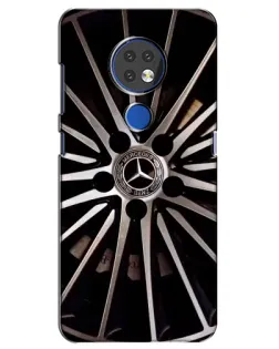 Чехол для Nokia 7.2 с картинкой «Диск Mercedes»