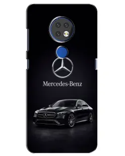 Чехол для Nokia 7.2 с картинкой «Mercedes — решетка радиатора»