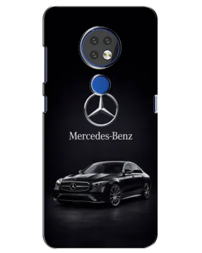 Чехол для Nokia 7.2 с картинкой «Mercedes — решетка радиатора»