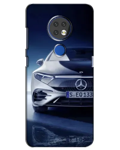 Чехол для Nokia 7.2 с картинкой «Mercedes EQ — будущее»