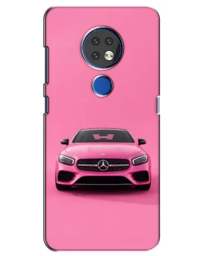 Чехол для Nokia 7.2 с картинкой «Розовый Mercedes AMG» Чехол для Nokia 7.2 с картинкой «Розовый Mercedes AMG»