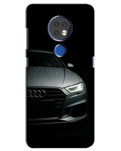 Чехол для Nokia 7.2 с картинкой «Audi — детализация кузова»