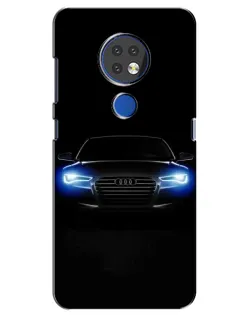 Чехол для Nokia 7.2 с картинкой «Audi в неоне» Чехол для Nokia 7.2 с картинкой «Audi в неоне»