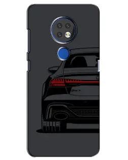 Чехол для Nokia 7.2 с картинкой «Задняя часть Audi — арт» Чехол для Nokia 7.2 с картинкой «Задняя часть Audi — арт»