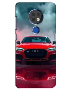 Чехол для Nokia 7.2 с картинкой «Audi RS — красный стиль» Чехол для Nokia 7.2 с картинкой «Audi RS — красный стиль»