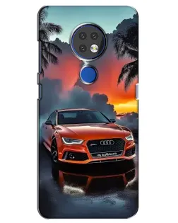 Чехол для Nokia 7.2 с картинкой «Audi — закат» Чехол для Nokia 7.2 с картинкой «Audi — закат»