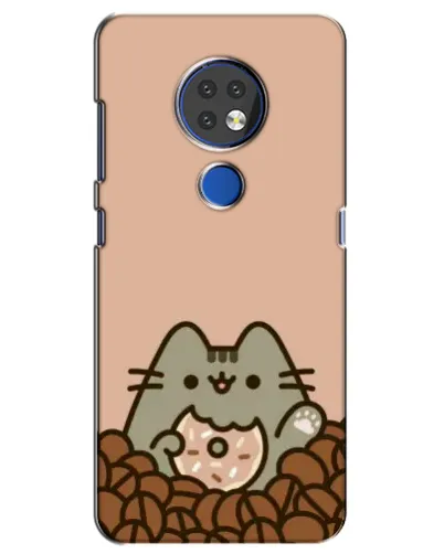 Чехол для Nokia 7.2 с картинкой «Кофейный Пушин»