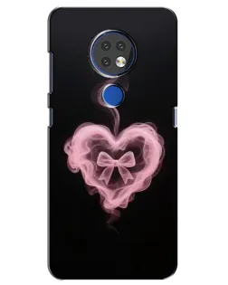Чохол для Nokia 7.2 з картинкою «Димчасте серце»