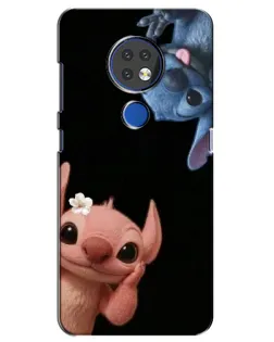 Чехол для Nokia 7.2 с картинкой «Фиолетовый туман роз»