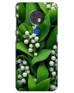 Чохол для Nokia 7.2 з картинкою «Конвалії в зелені»