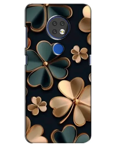 Чохол для Nokia 7.2 з картинкою «Конюшина в золоті»