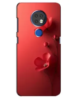 Чохол для Nokia 7.2 з картинкою «Макові суцвіття»