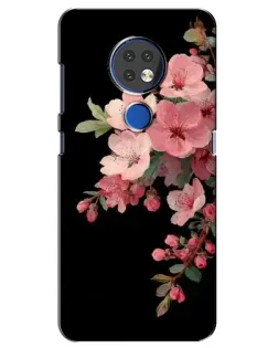 Чохол для Nokia 7.2 з картинкою «Рожева гілка сакури»