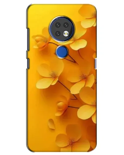 Чохол для Nokia 7.2 з картинкою «Золоті пелюстки»