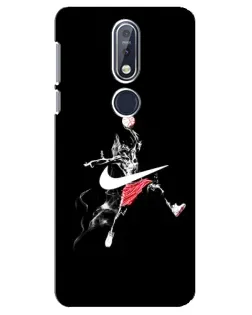 Чехол для Nokia 7.1 (2018) с картинкой «Jordan Jumpman»