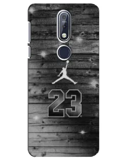 Чехол для Nokia 7.1 (2018) с картинкой «Jordan Carbon 23»