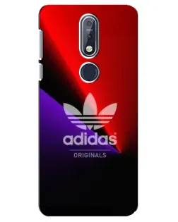 Чехол для Nokia 7.1 (2018) с картинкой «Adidas Red Neon» Чехол для Nokia 7.1 (2018) с картинкой «Adidas Red Neon»