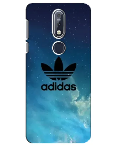 Чехол для Nokia 7.1 (2018) с картинкой «Adidas Stone Logo»