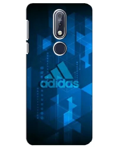 Чехол для Nokia 7.1 (2018) с картинкой «Adidas Sport Art»
