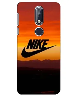 Чехол для Nokia 7.1 (2018) с картинкой «Nike — вечерний горизонт»