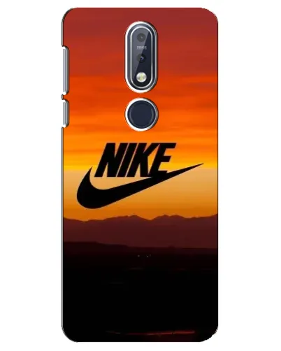 Чехол для Nokia 7.1 (2018) с картинкой «Nike — вечерний горизонт»