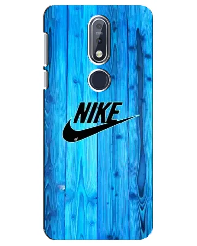 Чехол для Nokia 7.1 (2018) с картинкой «Голубое дерево Nike»