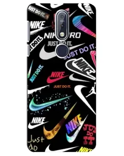 Чехол для Nokia 7.1 (2018) с картинкой «Nike — роскошь»