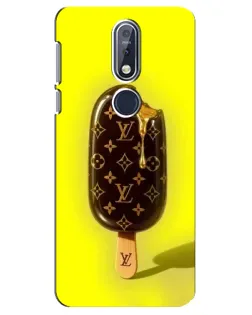 Чехол для Nokia 7.1 (2018) с картинкой «Мороженое от LV»