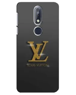 Чехол для Nokia 7.1 (2018) с картинкой «Градиент Louis Vuitton»