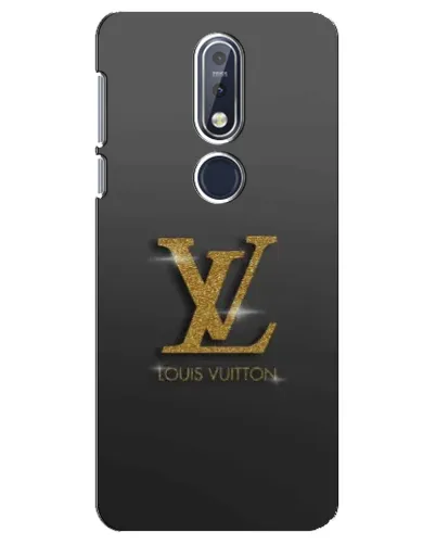 Чехол для Nokia 7.1 (2018) с картинкой «Градиент Louis Vuitton»