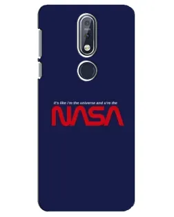 Чехол для Nokia 7.1 (2018) с картинкой «NASA — глубокий космос»