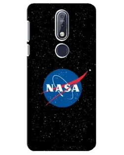 Чехол для Nokia 7.1 (2018) с картинкой «NASA — звездное небо»