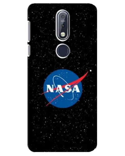 Чехол для Nokia 7.1 (2018) с картинкой «NASA — звездное небо»